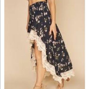 Vintage Havana Maxi Skirt